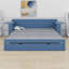 Lit de jour avec bureau amovible, tiroirs de rangement et table d'appoint hydraulique-1419762067-1419762095
