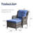Deb Wicker Patio Chairs with Cushions-1409194346