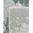 Heatherton Abstract Machine Woven Cotton Area Rug in Green/White/Gray-1709639122