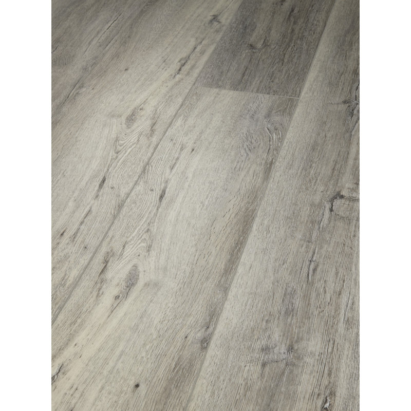 Planche en vinyle de luxe SPC 9 po x 59 po x 6 mm Smoky Mountain - IME SEULEMENT, Chêne Savannah