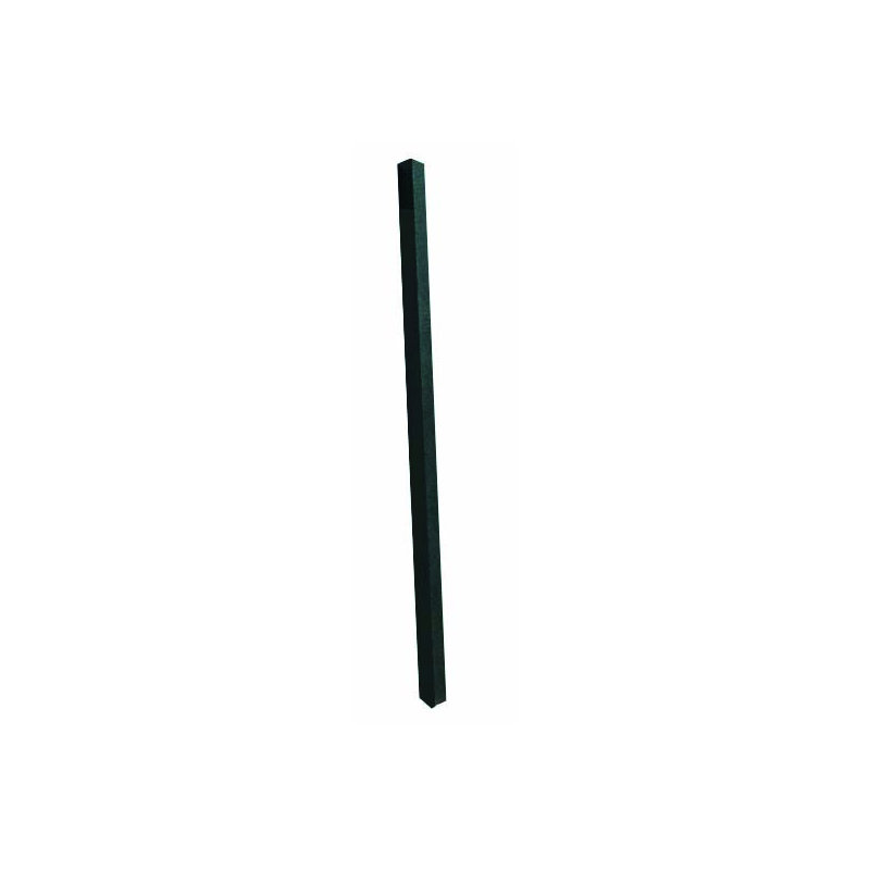 Poteau pour tableau communautaire simple face, Bronze anodisé