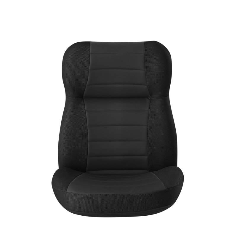 Fauteuil inclinable en filet Mesh, jaune, Noir