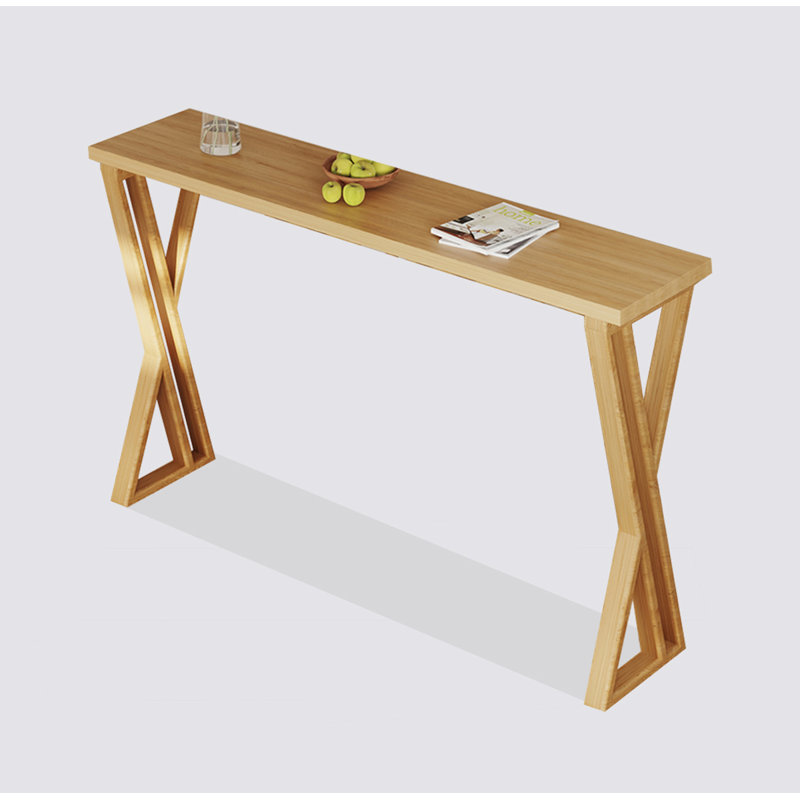 Table de bar Nordic Minimalist, H 41,34 po x L 62,99 po x l 15,75 po