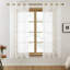 Paire de rideaux transparents en polyester Otella-503317735-503317272
