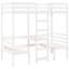 Albertine Loft Bed Bed Frame with Trundle Included-604833312-604833318