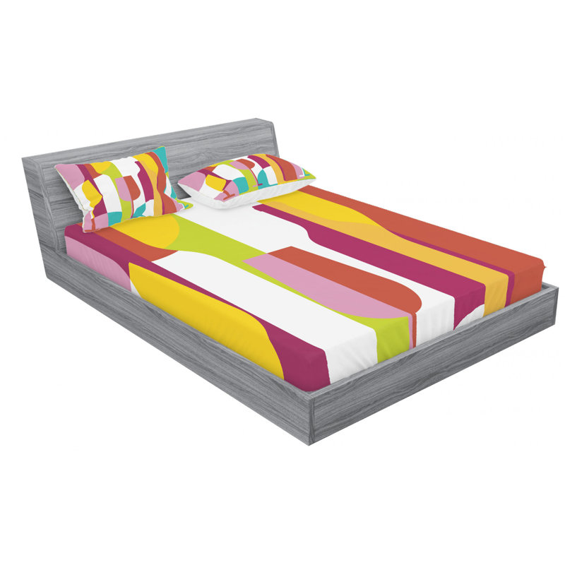 Microfiber Sheet Set, Full Sheet Set with Fitted Sheet