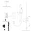 Robinet de douche complet Quapaw
