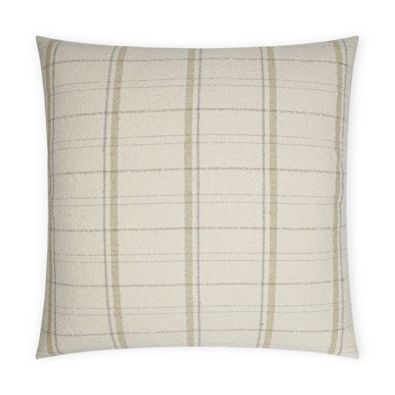 Wooly Bully Pillow Cover & Insert, Cream, Square 20"