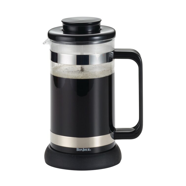 BonJour 8-Cup Ami Matin French Press, Black