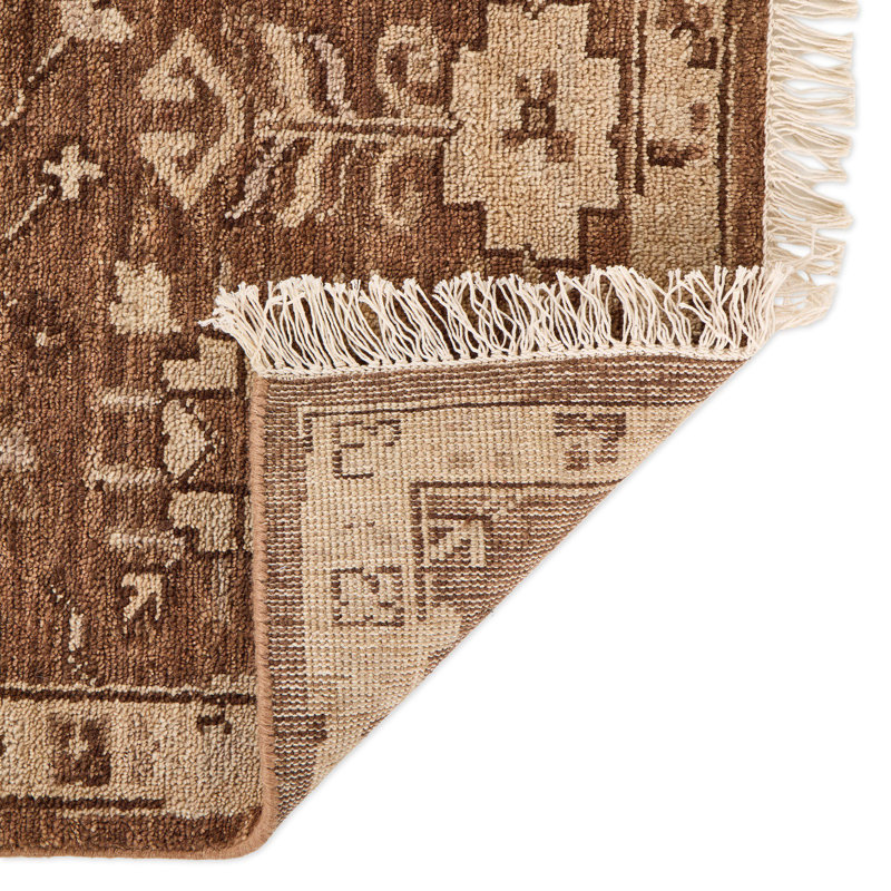 Paolo Hand-Knotted Rug-Paolo Rust-Runner-2.5'x12', Runner 2'6" x 12'