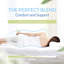Matelas en mousse viscoélastique gélifiée 12 po-585615500-585615491