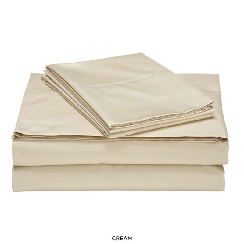 Ensemble de draps , Très grand, Crème
