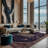 Machine Washable Purple Area Rug-1159575101
