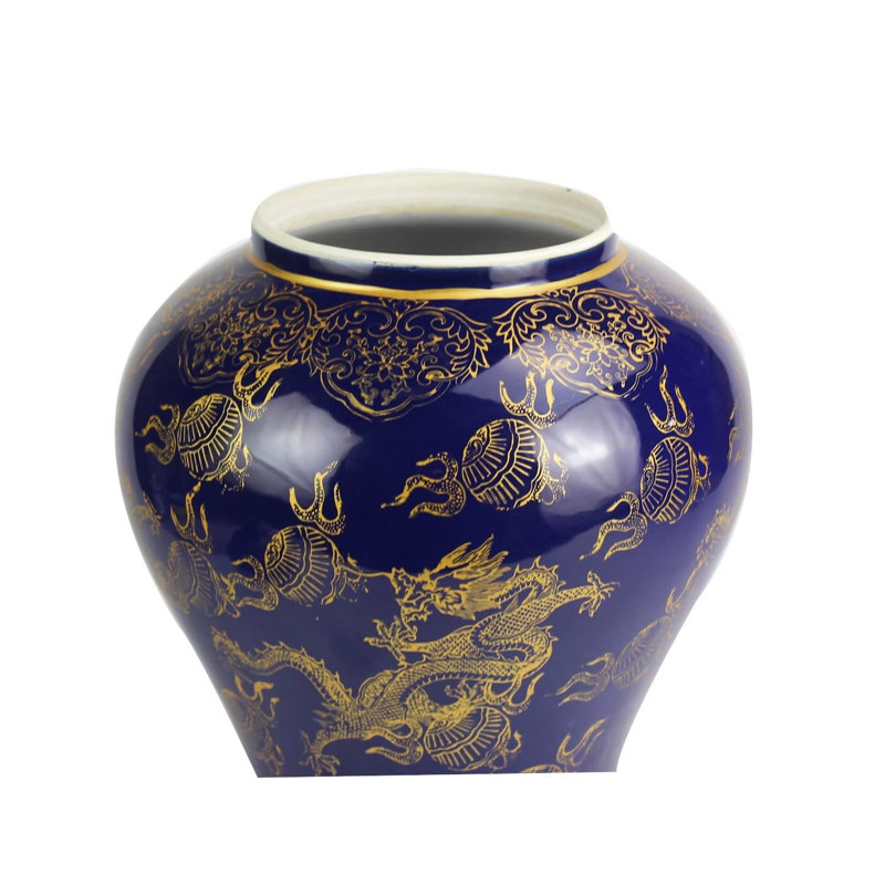 Mcaleer Handmade Porcelain China Ginger Jar