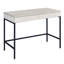 Bureau moderne avec 2 tiroirs - couleur naturelle et noire pratique