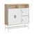Natural Wood + White
