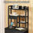 Nightstand with 4-Drawer LED Charging with 2 USB Ports & 2 Outlets, 2 Shelves, Adjustable Height for Bedroom-1427674198-1427674200