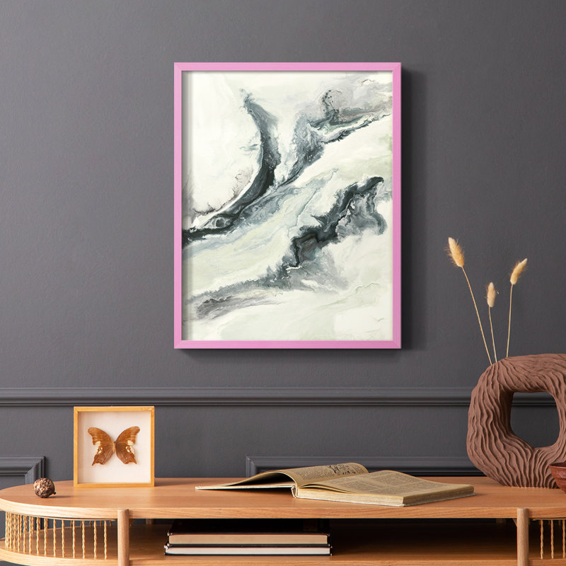 Untitled Framed Print - Solid Wood, 20" H x 16" W, Black