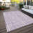 Machine Washable Indoor/Outdoor Chantille ACN760 StripesRug-400261997-400261995