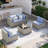 5 Pieces Patio Conversation Set-1505605496