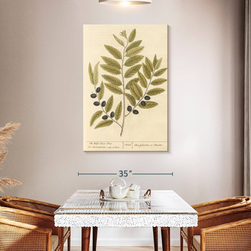 Keiri Olive Branch I, 48" H x 32" W