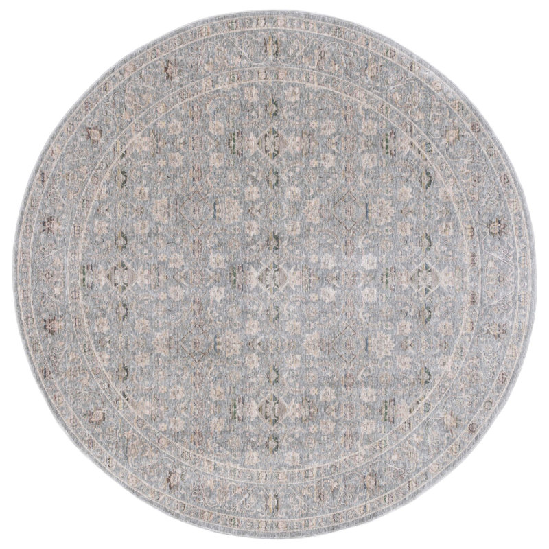 Dannen Performance Oriental Rug, Round 6'7"