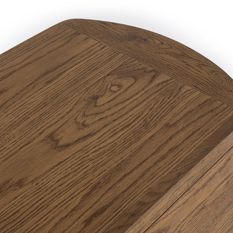 Kyrie 2-Drawer Oak Veneer Nightstand