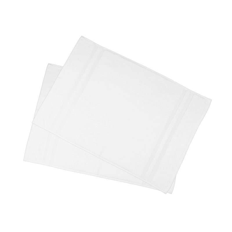 Bath Rug, White