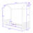 Bussell Tufted Upholstered Canopy Platform Bed-1953143271-1953143265