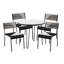 Ensemble repas d'extérieur Caida 5 pièces