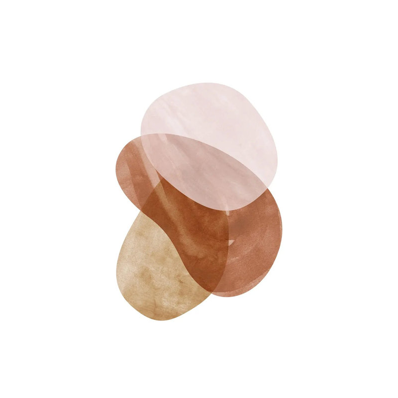 Abstraction In Warm Colours II by Nouveau Prints - Wrapped Canvas Gallery-Wrapped Canvas Giclée, 20.32 cm H x 30.48 cm W