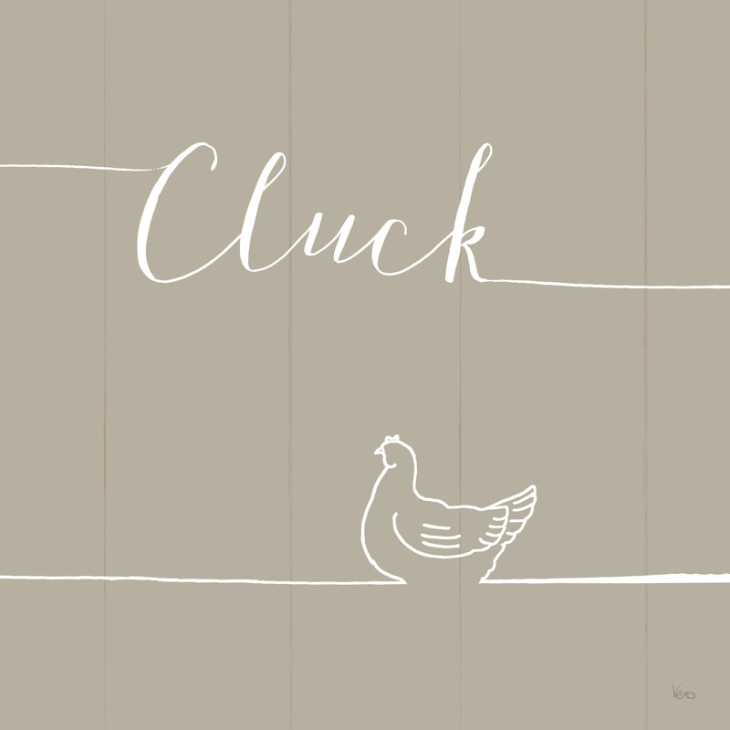 Underlined Farm VIII Greige by Veronique Charron - Wrapped Canvas Print, 76cm H x 76cm W x 3.8cm D