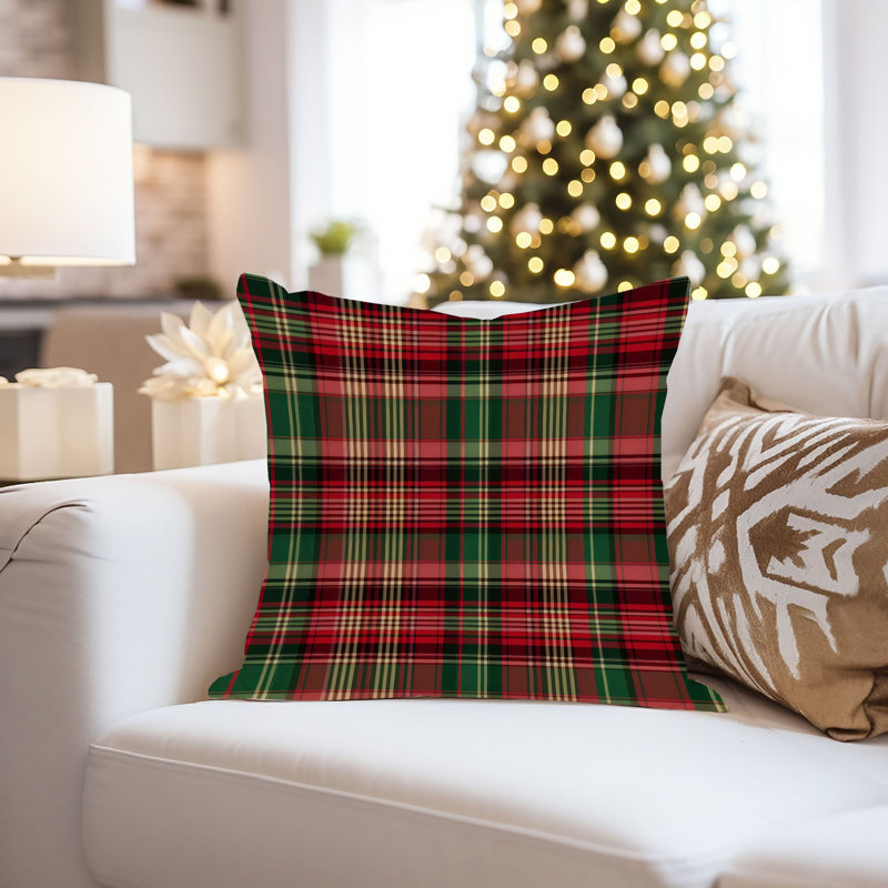 Plaid Pattern VIII Modern, 16"H x 16"W