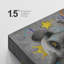 «Graffiti Elephant Skateboard Street Art», art pour chambre d'enfant, impression sur toile encadrée-126030907-126030911