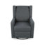 Fauteuil inclinable pivotant en tissu
