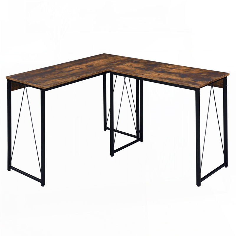 Bureau d'écriture Floydia, Chêne vieilli, H 28,5 po x l 46,6 po x P 19,4 po