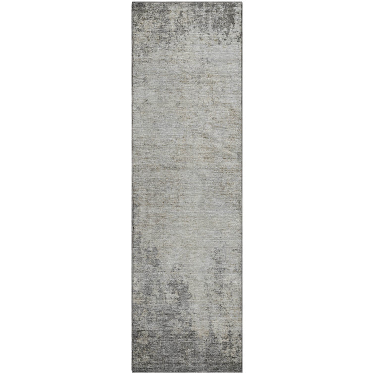 Premium Machine Washable Prisco Gray Rug