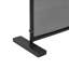 Pare-étincelles en maille robuste, style arc complet, pour foyer autoportant à un seul panneau, en fer noir, pour foyer au bois d'intérieur - Décoration intérieure-471102762