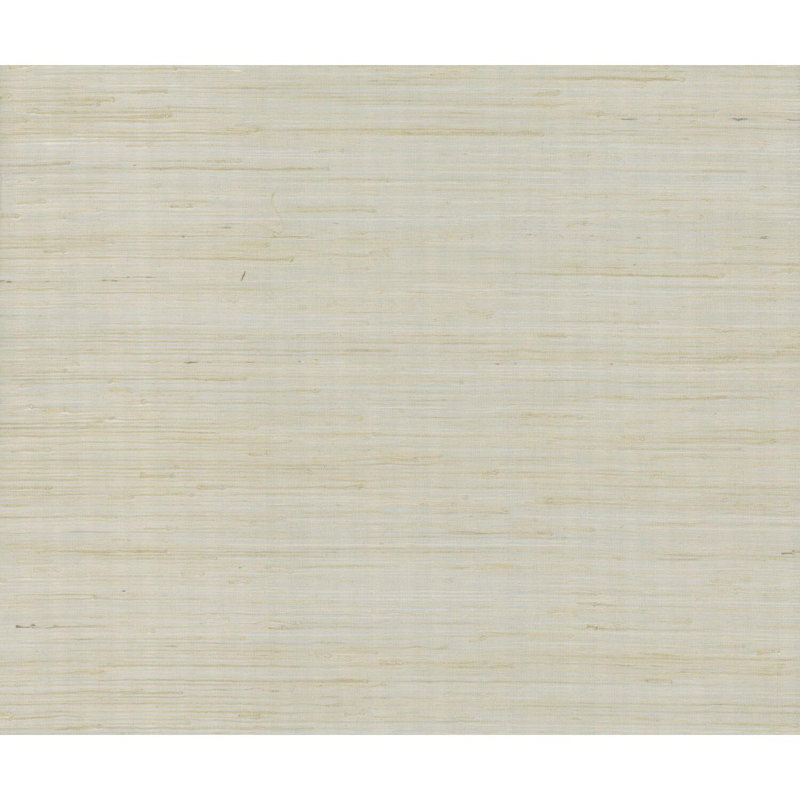 Rouleau de papier peint L 36 pi x l 24 po Jute, Argent / beige