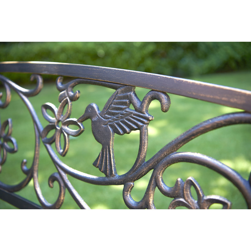 Beaucaire Steel Traditional Bench
