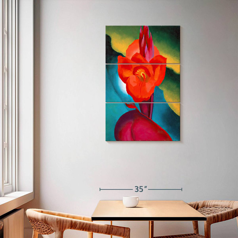 Harnek Red Canna 1919, H 57 po x l 36 po