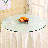 Tempered Glass Table Top Round Transparent Table Surface Round Glass Table Top Round Glass Sheet.