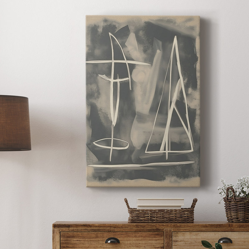 ABSTRACT Series DCCCI -Custom Wrapped Gallery Cavas, 12" H x 8" W