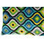 Velvet Geometric Lumbar Pillow Cover & Insert