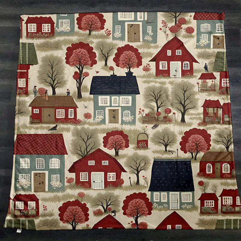 Throw Blanket, 51" W x 60" L