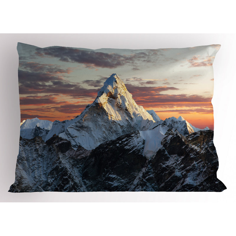 Mountain Polyester Sham Set, Twin