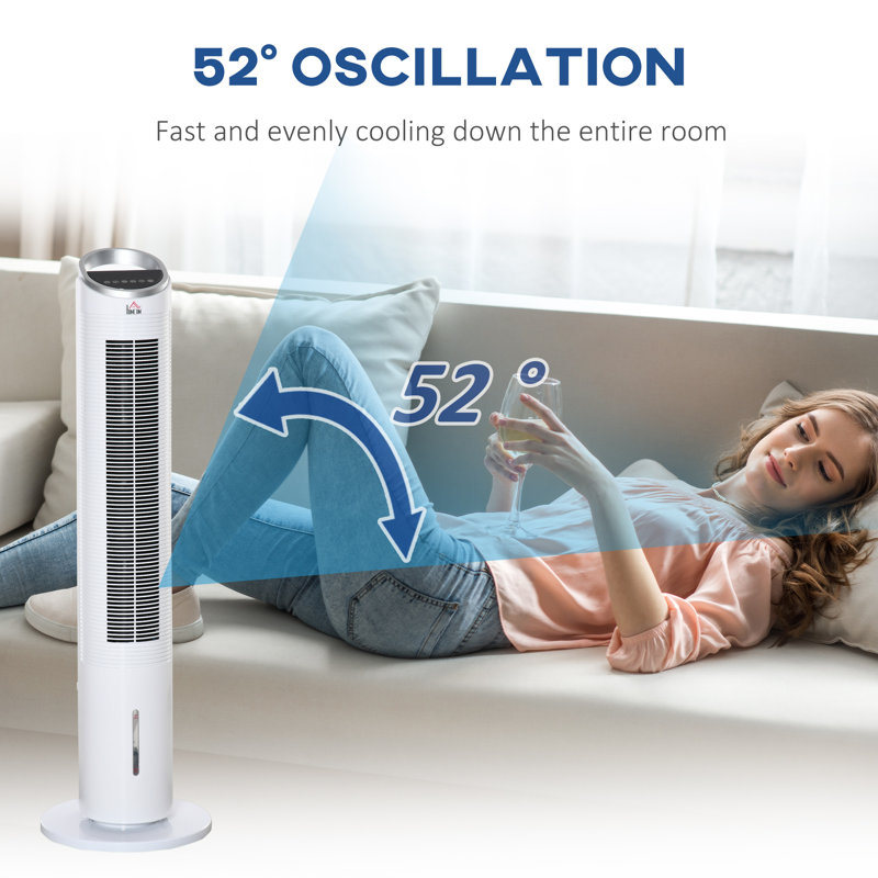 HomCom Portable Evaporative Cooler with Remote Included