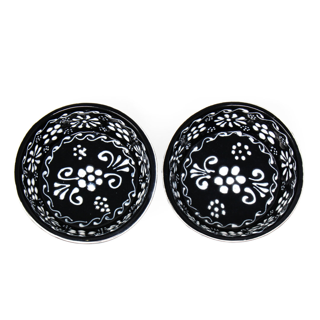 Bungalow Rose Ceramic Candy Bowl (Set of 2) Bungalow Rose