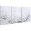 «Blizzard Textured Metallic» par Martin Edwards - ensemble de 3 reproductions d'art sur toiles tendues