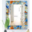 Miroir mural handpainted and fishs-40102246